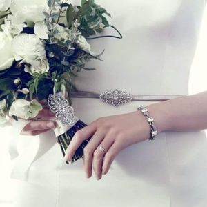 Art Deco Metal Stretch Belt